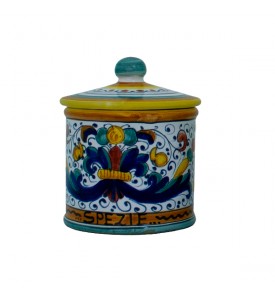 Small Spice Caddy - ceramics from Deruta