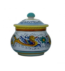 whole chili pepper caddy - ceramics from Deruta